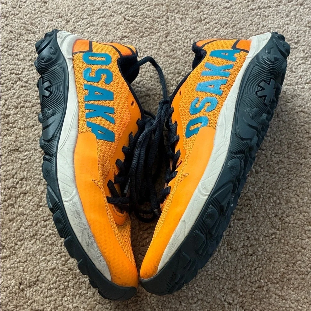 Osaka orange sneakers size 6.5